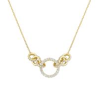 Giorgio Martello Milano Collier Collier mit Zirkonia, Silber 925