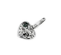 Giorgio Martello Milano - Einhänger Herz aus Silber 925 rhodiniert