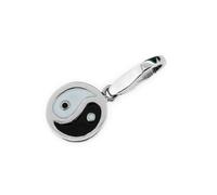 Giorgio Martello Milano - Einhänger Ying und Yang Silber 925 rhodiniert