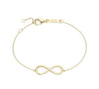 Armband GIORGIO MARTELLO MILANO "Infinity, Silber 925" Armbänder Gr. 19 cm, Silber 925 (Sterlingsilber), goldfarben (gold) Damen Armbänder (94932958-0)
