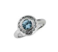 Giorgio Martello Milano - Gr.56 Ring Silber 925 rhodiniert mit Zirkonia