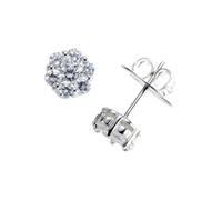 Giorgio Martello Milano - Ohrstecker Blüte in verschiedenen Größen, Silber 925 Ohrringe Damen