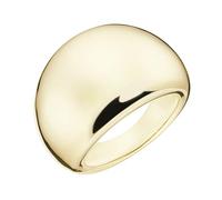 Giorgio Martello Milano Ring Ring in gewölbter Form, vergoldet, Silber 925