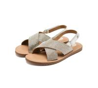 GIOSEPPO Alna Flache Sandale, Silber, 38 EU