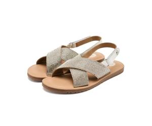 GIOSEPPO Alna Flache Sandalen, Silber, Größe 34, silber, 34 EU