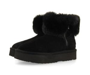 GIOSEPPO AUSTRALIISCHE Mendon-Stiefel aus Leder, Schwarz, 36 EU