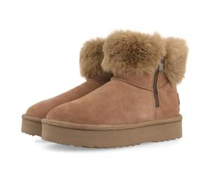GIOSEPPO AUSTRALIISCHE Mendon-Stiefel aus Leder, Taupe, 41 EU