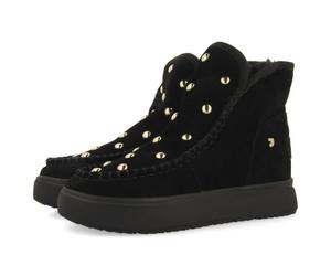 GIOSEPPO Australische Stiefel mit Nieten aus Leder von Schodack, Schwarz, 40 EU
