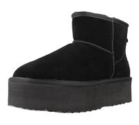 GIOSEPPO Bancroft AUSTRALIANISCHE Stiefel aus Leder mit Plattform für Damen, Schwarz, 38 EU