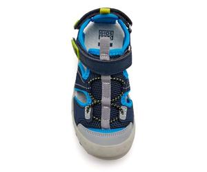 GIOSEPPO Blaue Sportsandalen im kalifornischen Stil mit Farbakzenten für Jungen und Mädchen Adran, blau, 37 EU