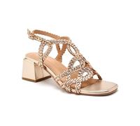 GIOSEPPO Crescent Damen-Sandalen, Platin, Größe 40, Platinfarben, 40 EU