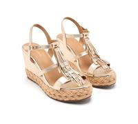 GIOSEPPO Damen Elderon Espadrilles, Platinfarben, 40 EU