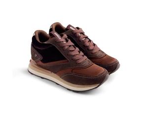 GIOSEPPO Damen Landfall Sneaker, braun, 36 EU