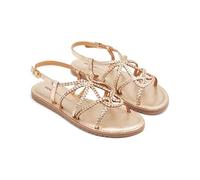 GIOSEPPO Damen Orland Flache Sandale, Platinfarben, 40 EU