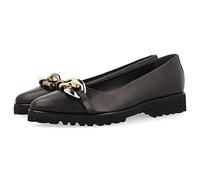GIOSEPPO Damen Rosebud Ballerinas, Schwarz, 40 EU