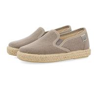 GIOSEPPO Graue Espadrilles mit Gummibändern an den Seiten für Kinder, grau, 29 EU