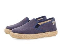 GIOSEPPO Graue Espadrilles mit Gummibändern an den Seiten für Kinder, Marineblau, 30 EU