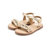 GIOSEPPO Jungen Mädchen Skanawan Flache Sandale, Platinfarben, 29 EU