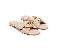GIOSEPPO KILLINGLY Sandalen aus Leder, elfenbein, 38 EU