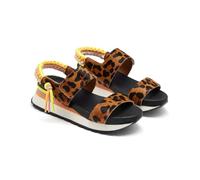 GIOSEPPO Leverett Sportsandalen aus Leopardenleder, leopard, 41 EU