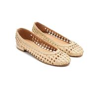 GIOSEPPO Lorain Ballerinas aus geflochtenem Leder, Elfenbein, 36 EU
