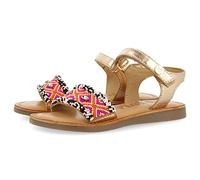 GIOSEPPO Mädchen-Sandalen aus Leder mit ethnischen Details, mehrfarbig, bunt, 27 EU