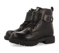GIOSEPPO Militär-Stiefel, Armband mit Strasssteinen und Roskilde, Schwarz, 35 EU