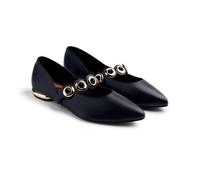 GIOSEPPO Nimrod Mary Jane Flache Damenschuhe, Schwarz, Größe 40, Schwarz, 40 EU