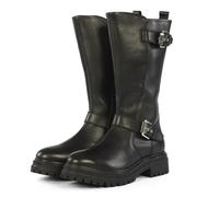 GIOSEPPO Novaky Damen Stiefeletten mit Schnürung, Schwarz, 38 EU
