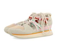 GIOSEPPO Offene Sneaker aus Leder mit Locke, beige, 37 EU