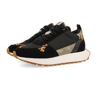 GIOSEPPO Onaka Retro-Sneaker für Damen, Schwarz, mit Tierdruck, Schwarz, 36 EU