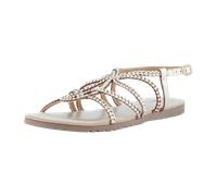 GIOSEPPO Damen Orland Flache Sandale, Platinfarben, 38 EU