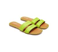 GIOSEPPO PERHAM Flache Damen-Sandalen, Limette, Größe 37, lindgrün, 37 EU