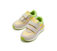 GIOSEPPO SAUKVI Retro-Sneaker aus Leder, gelb, 30 EU