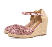 GIOSEPPO Serignan Damen-Sandale mit Wedge, Rosa, 41 EU