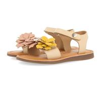 GIOSEPPO SHEGAN Bunte Ledersandalen mit Blumenverzierung für Mädchen und Jungen, bunt, 30 EU