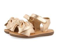 GIOSEPPO Weiße Sandalen aus Leder mit Schleife für Babys Itala, Rosegold, 20 EU