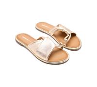 GIOSEPPO Damen Whately Flache Sandale, Platinfarben, 40 EU