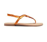GIOSEPPO ZUPANJA Sandalen aus geflochtenem Leder, orange, 38 EU
