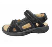 GANTER Giovanni G Sandale schwarz Nubuk/Nappa 45 Schwarz Herren