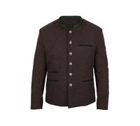 Trachtenjacke GIPFELSTÜRMER "Janker 422002-4233", Herren, Gr. 62, braun (mittelbraun), Obermaterial: 54% Baumwolle CO. 30% Polyester PES. 15% Viskose CV. 1% Elasthan EL., Jacken (42358900-62) mittelbr