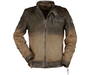 Gipsy Arne Slim Fit Lamov Lederjacke dunkelbraun in M