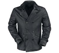 Gipsy Butch LANTVW Lederjacke schwarz in 3XL