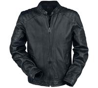 Gipsy Cave Slim Fit W18 Lanov Lederjacke schwarz in M