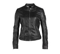 Gipsy Damen Gwkeili Lasv Lederjacke, schwarz, XL