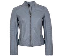 Gipsy - Damen Lederjacke Lammnappa dusty blue : L