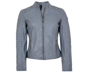 Gipsy - Damen Lederjacke Lammnappa dusty blue : L