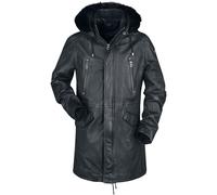 Gipsy GBEsmond LCOUNTVW Ledermantel schwarz in XL