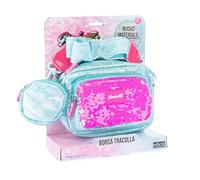 Girabrilla Nice Group Puffer Clutch Tasche, 1 Umhängetasche Aqua Grün mit Münzhalter für Mädchen