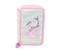 Girabrilla Nice Group Zubehör Schule und Freizeit Puffer Stil, Rose, Einheitsgröße, Koffer mit 3 Fächern